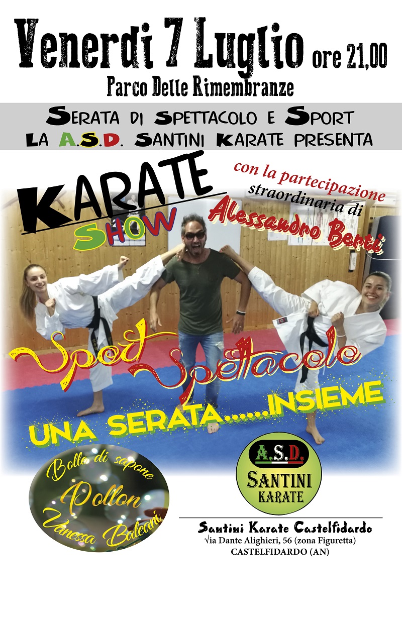 Karate show – Sport spettacolo