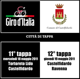 Giro d`Italia  11^ e 12^ tappa a Castelfidardo