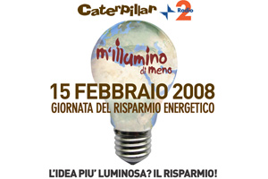 Giornata del risparmio energetico "M'illumino di meno"