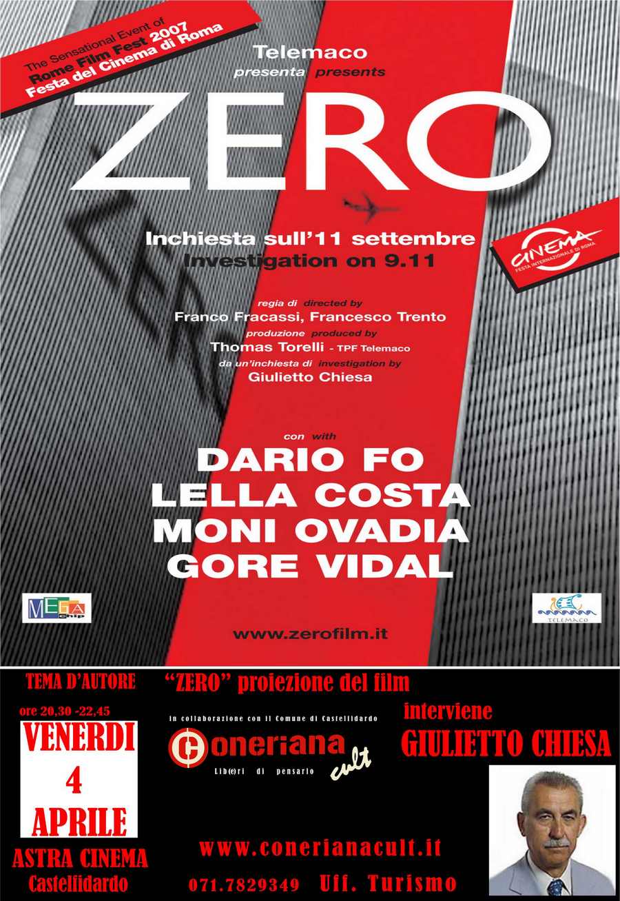 Zero, inchiesta sull'11 settembre