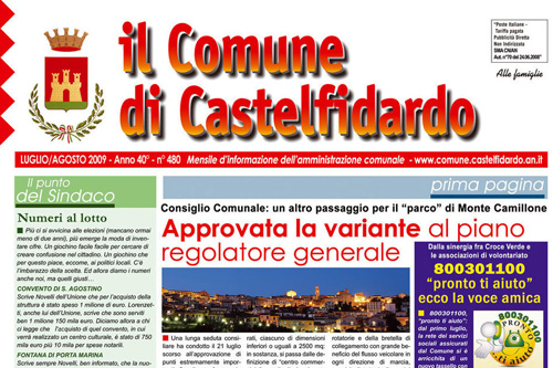 On-line il n. 480 del Mensile d'Informazione Comunale