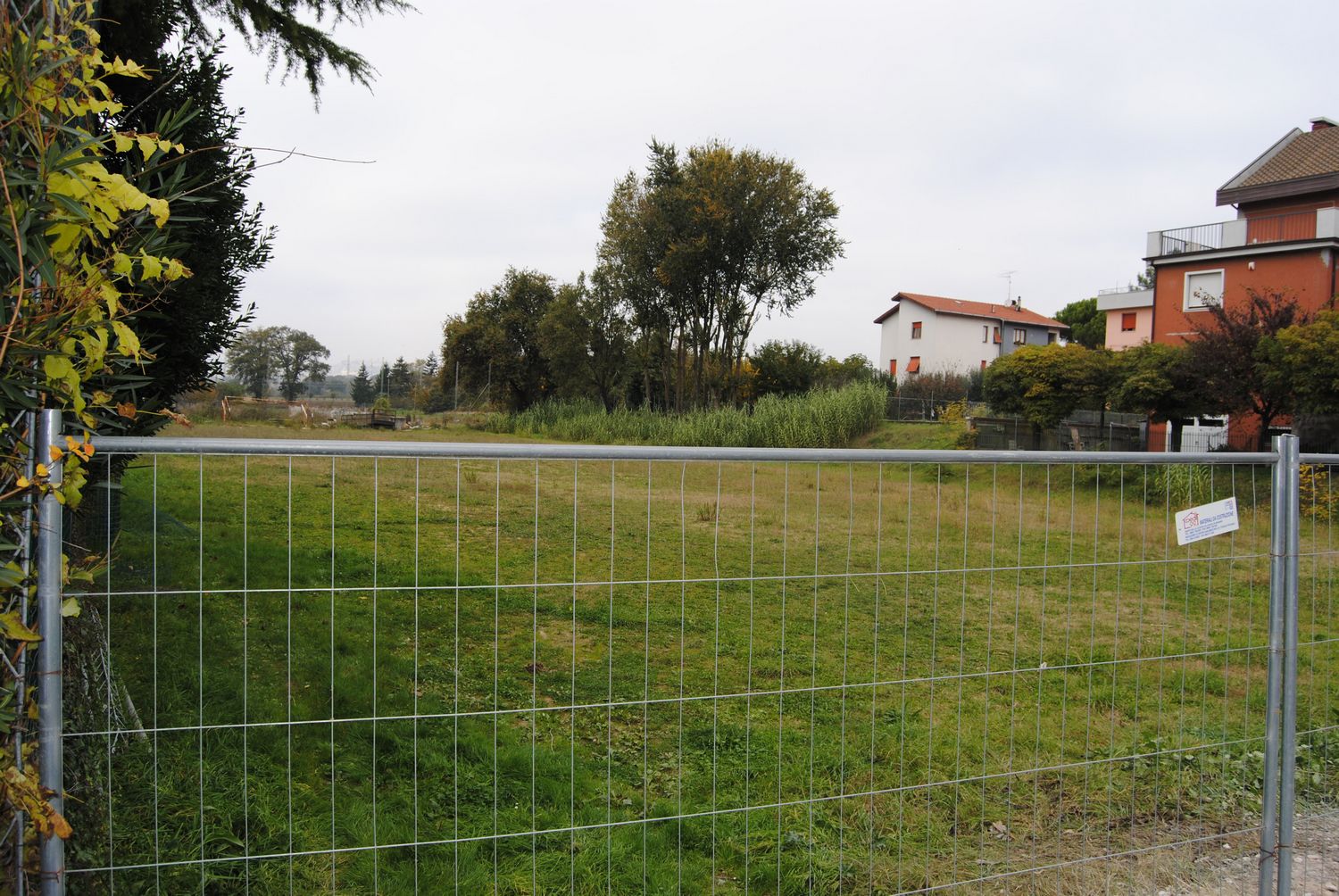 Scuola media montessoriana, inizio lavori