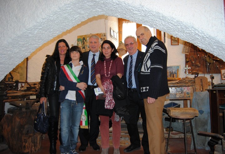 La visita di Silvia Tortora al Museo della fisarmonica