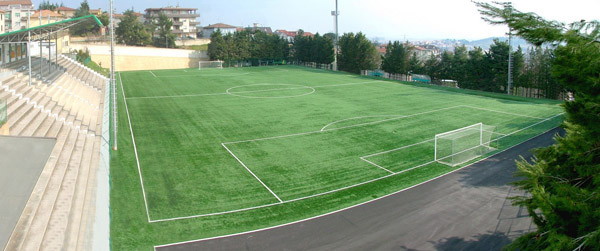 Lavori di risanamento al campo sportivo "vecchio"