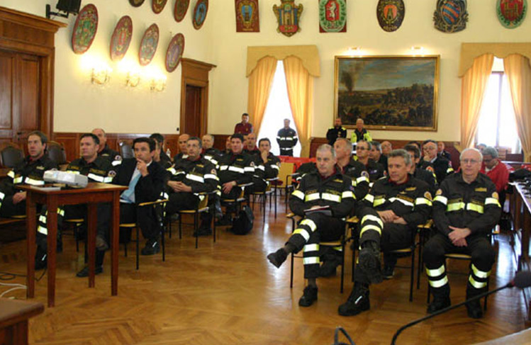 Vigili del fuoco, seminario al Salone degli Stemmi