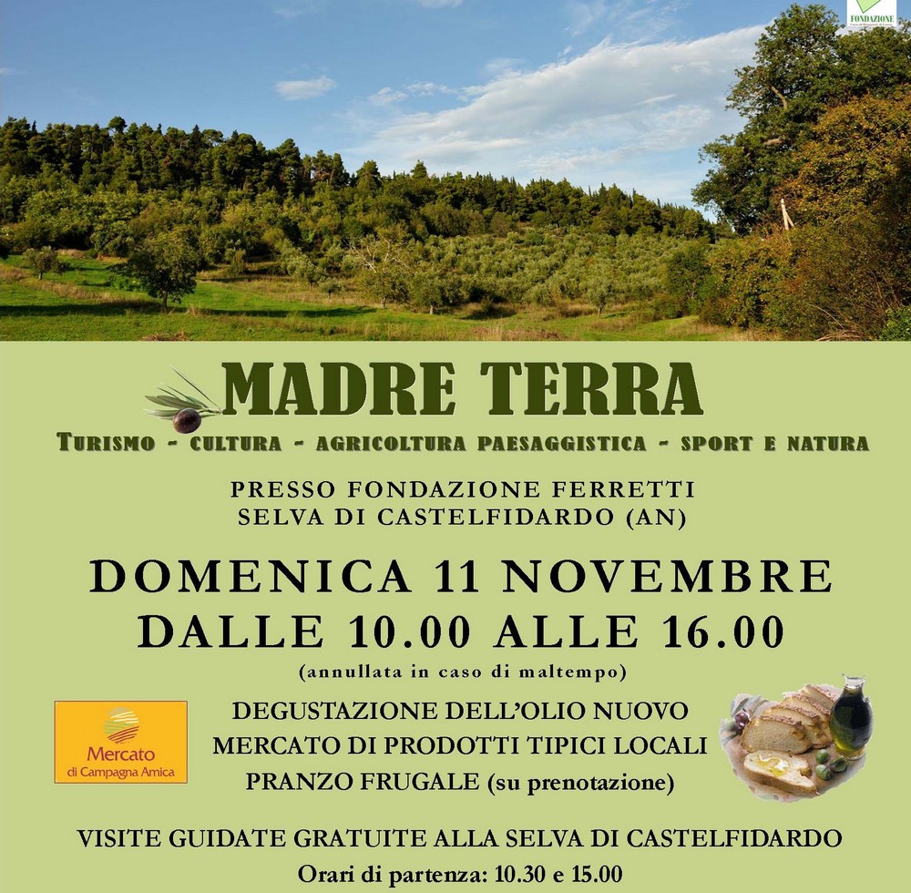 Domenica, madre terra con la Fondazione Ferretti