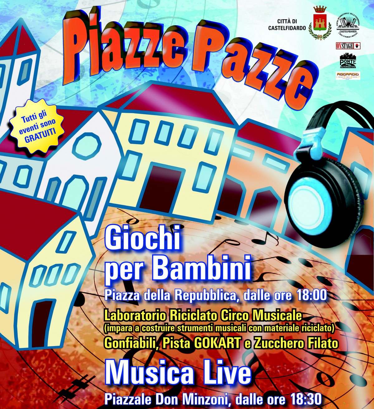 Un sabato con “Piazze pazze” a Castelfidardo