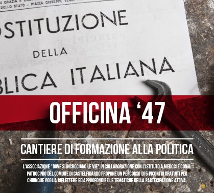 Officina 47, giovedì appuntamento con Saverio Tommasi