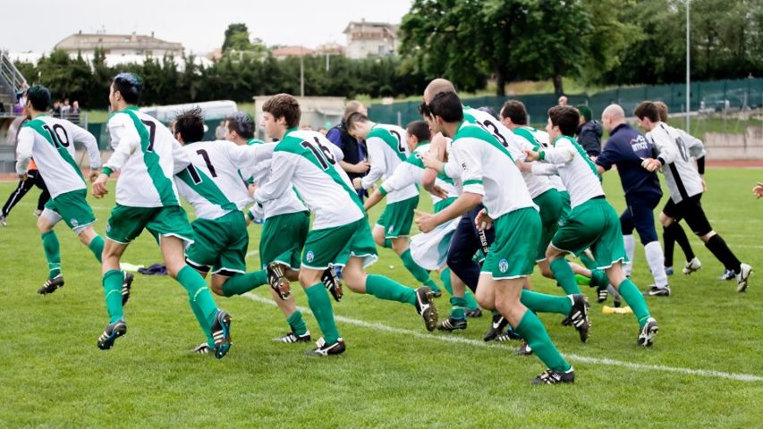 La festa in piazza del Gsd Calcio