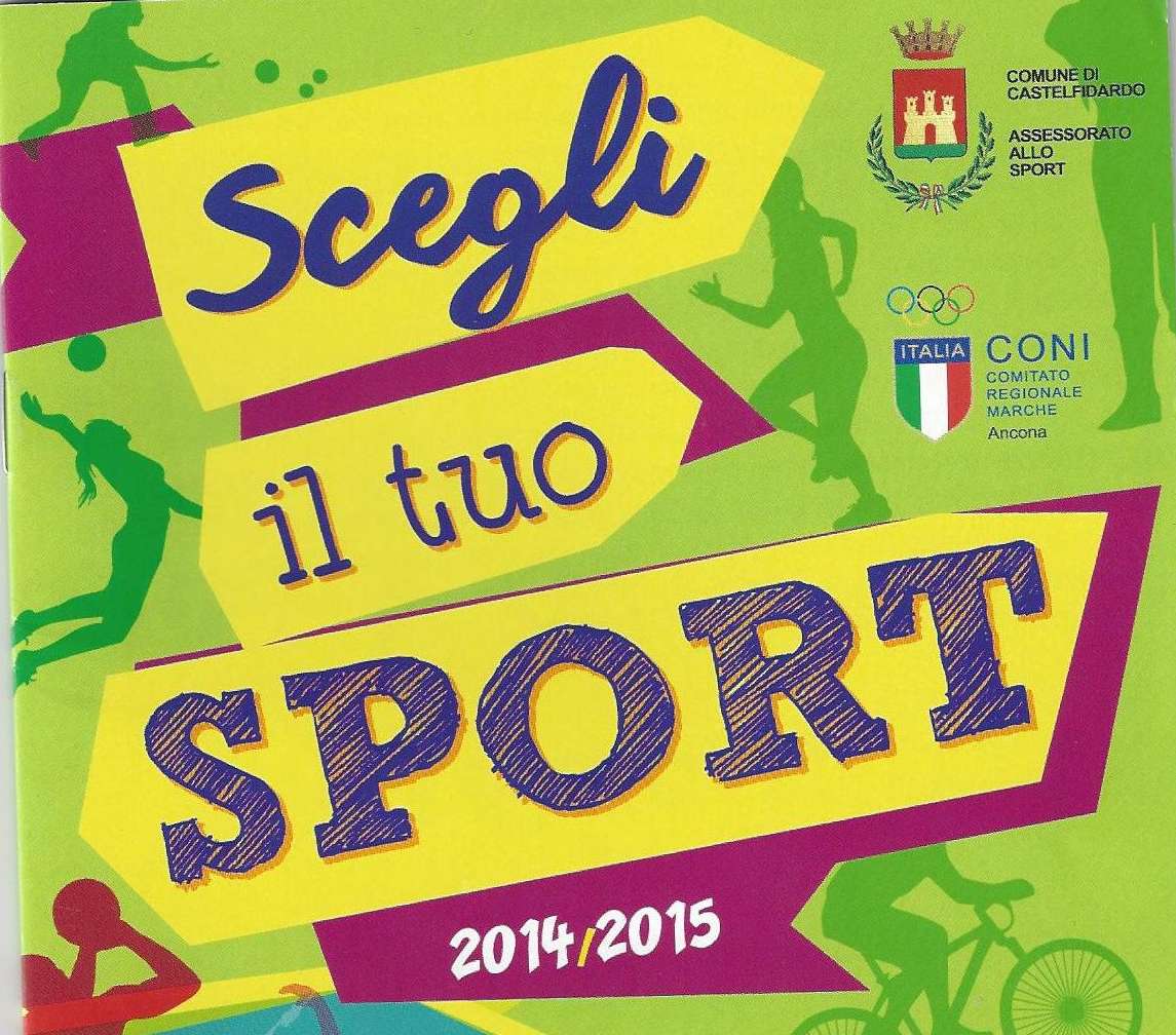 Scegli il tuo sport, distribuito l`opuscolo informativo