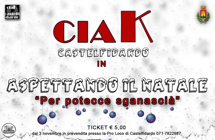 1° dicembre: "sold out" per Ciak