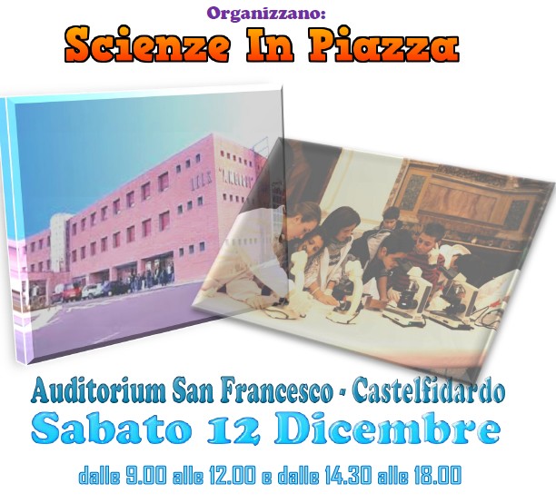 Scienze in piazza sabato in Auditorium