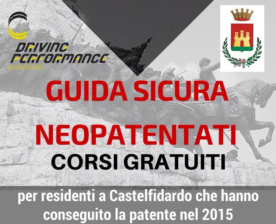 Corsi gratuiti di guida sicura per neo-patentati