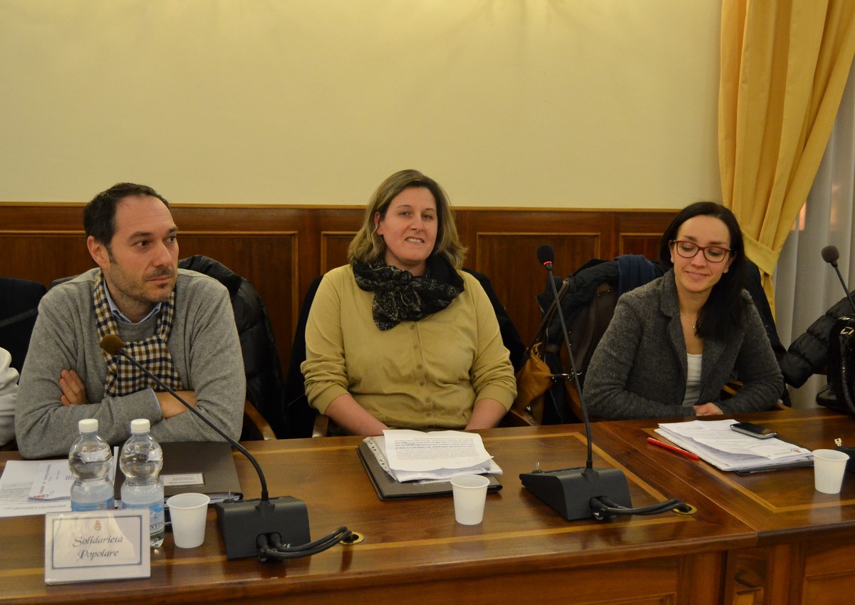 Il debutto di Romina Fiordoliva in Consiglio Comunale