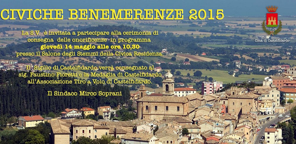 Festa Patronale,  benemerenze a Fioretti e Tav