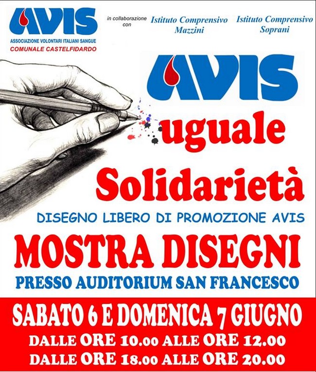 Avis uguale solidarietà, mostra in Auditorium