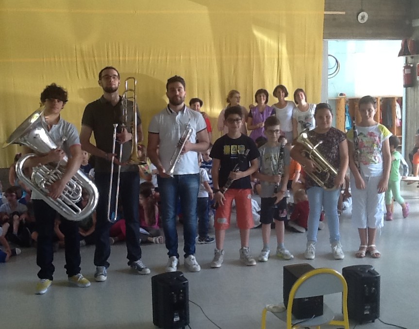 Concerto di fine anno scolastico alle Rodari