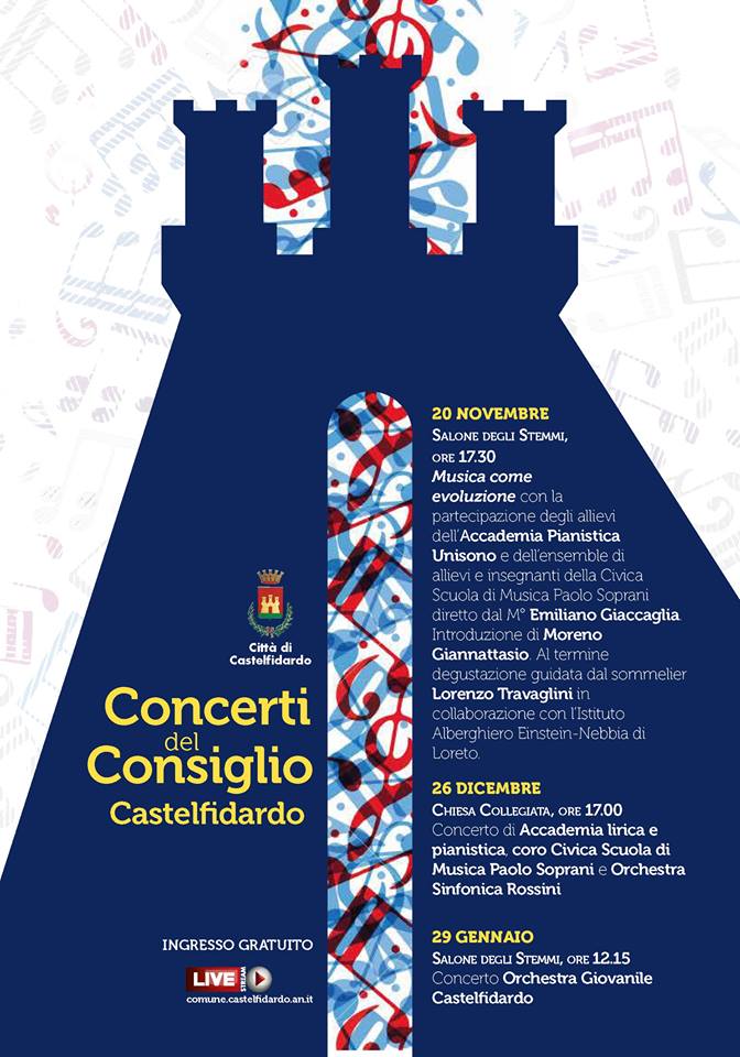 Musica come evoluzione apre "i concerti del consiglio"