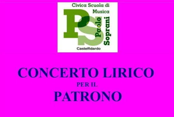 Domenica, concerto lirico per il patrono