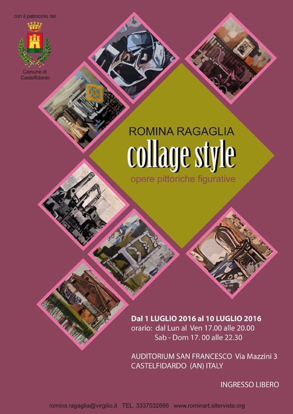 Collage style in Auditorium dal 1° al 10 luglio