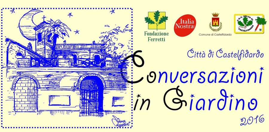 Si aprono mercoledì le Conversazioni in giardino