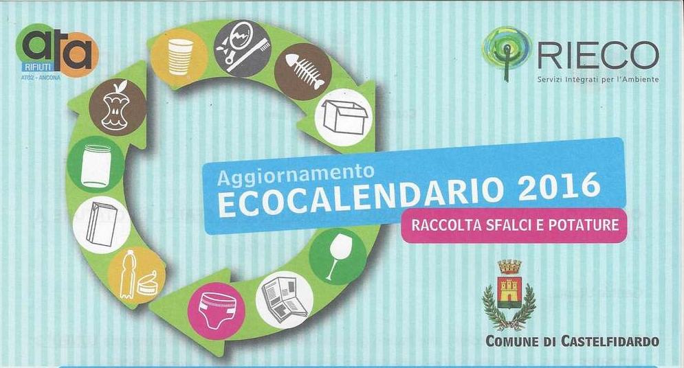 Modifica al calendario di raccolta di sfalci e potature