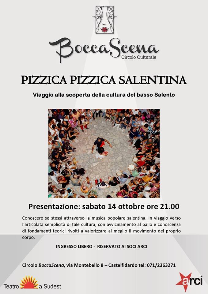 Pizzica salentina al circolo Boccascena