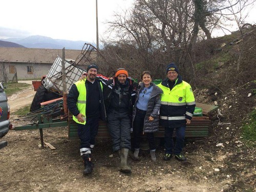 Protezione civile, Thomas Galassi coordinatore