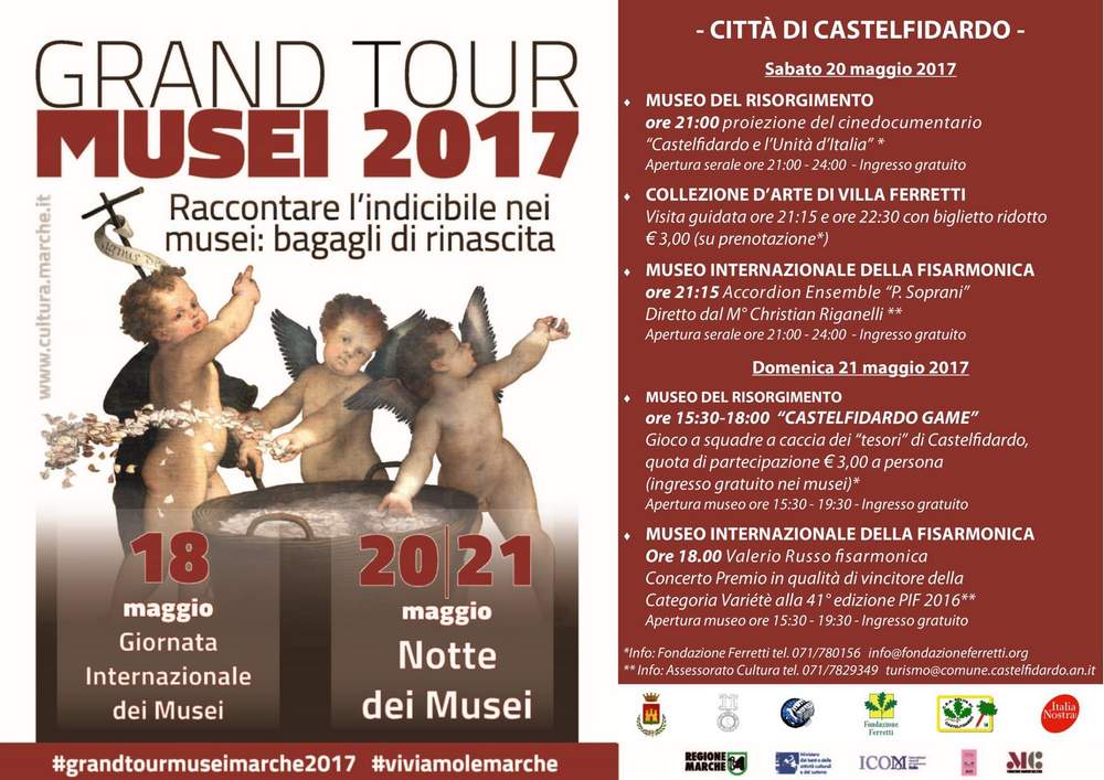 Week-end all`insegna del Grand Tour e Notte dei musei