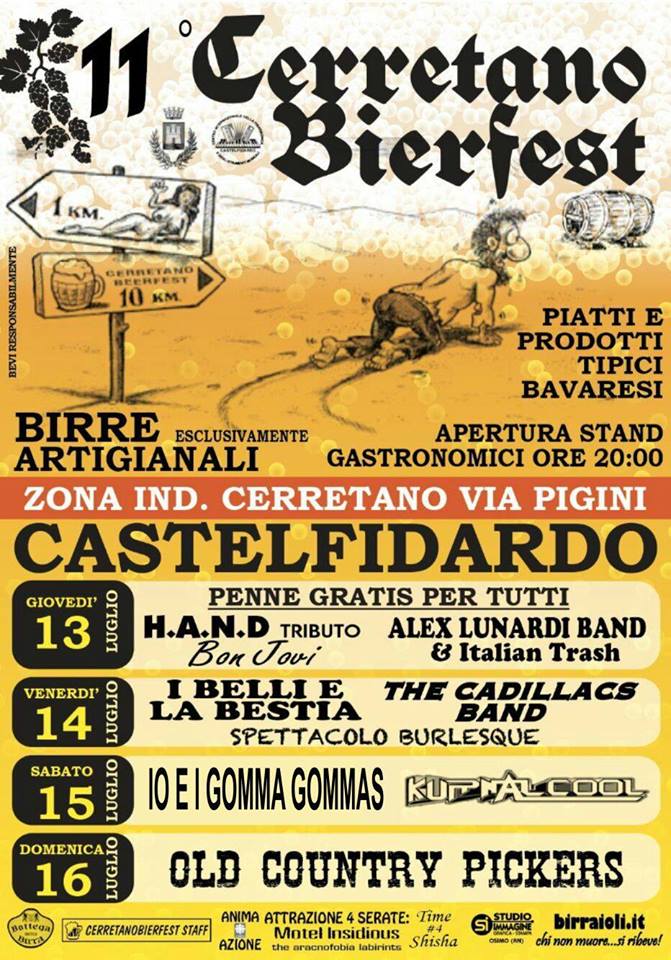 Cerretano bier fest da giovedì a domenica