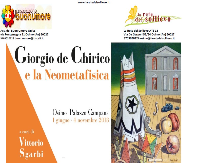 Progetto Sollievo e Buon umore alla mostra "De Chirico"