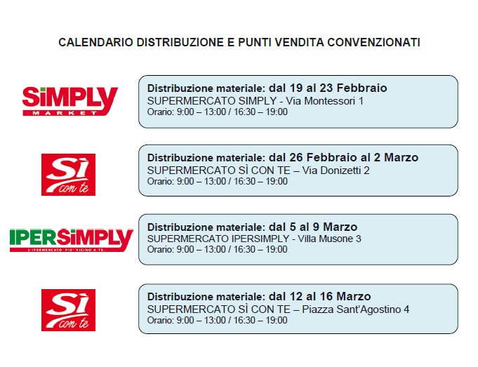 Differenziata, dotazione annuale dei sacchetti