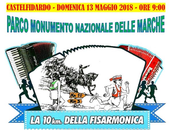 Torna domenica 13 la "10 km della fisarmonica"