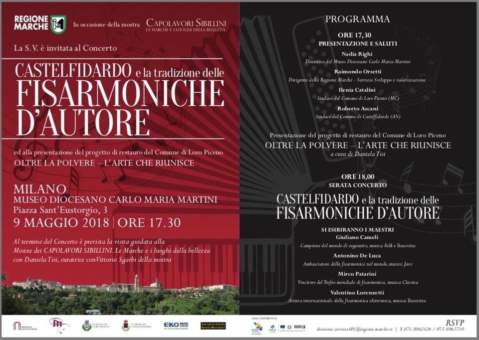 Fisarmoniche d`autore a Milano, organetto in piazza