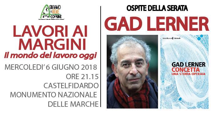 Il mondo del lavoro oggi, incontro con Gad Lerner