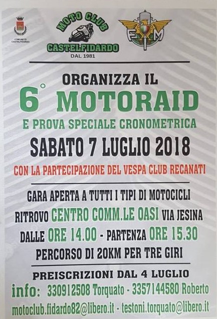 Motoraid e prova cronometrica