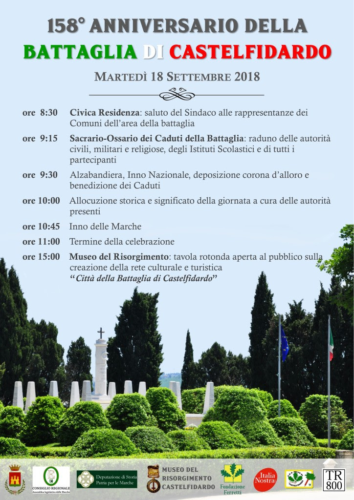 18 settembre, 158° anniversario della battaglia